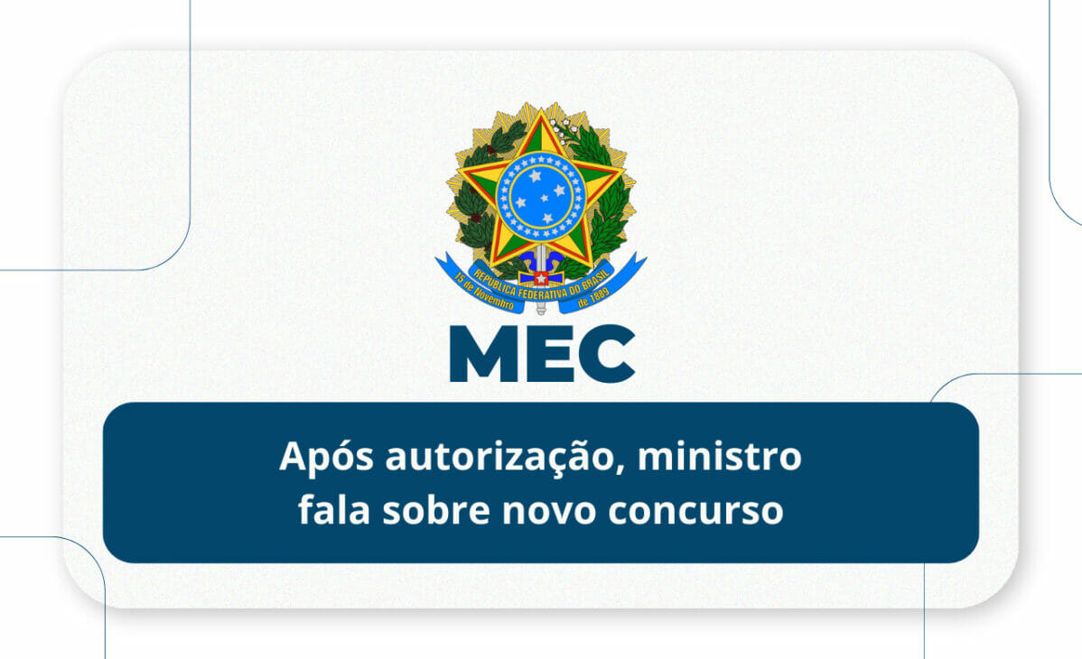 Concurso público do MEC nova seleção anunciará 5 mil vagas ainda em