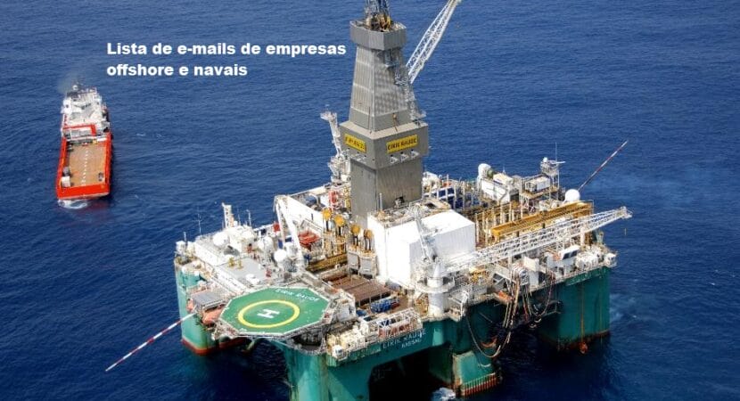 Offshore, oil and marine company email list