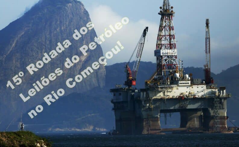 The 15th of the oil auctions in Rio started: Cross your fingers