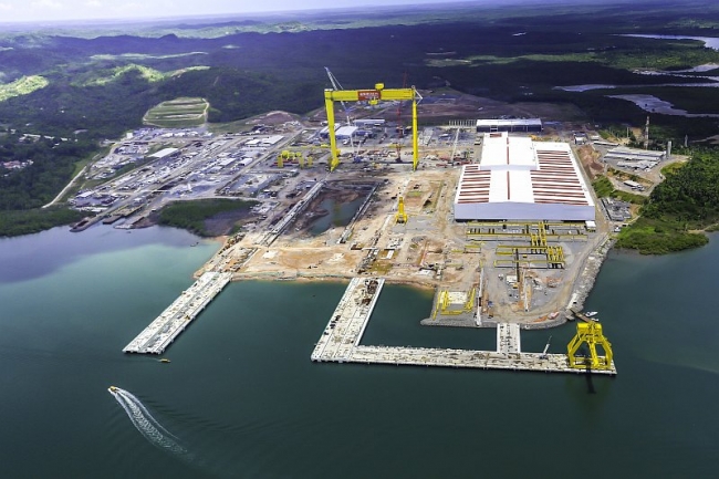 estaleiro industria naval enseada Bahia