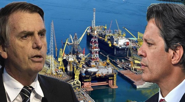 Bolsonaro Haddad petróleo