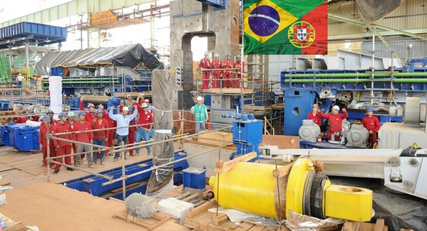 Portugal Brasil empregos industria
