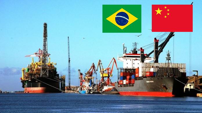Brasil china exportações minerio