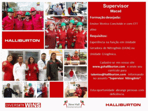 Halliburton vagas CFT