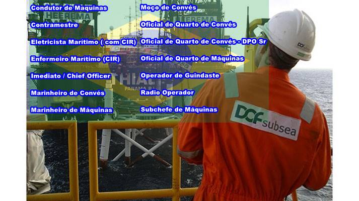 DOF SUBSEA OFFSHORE VACANTES BRASIL
