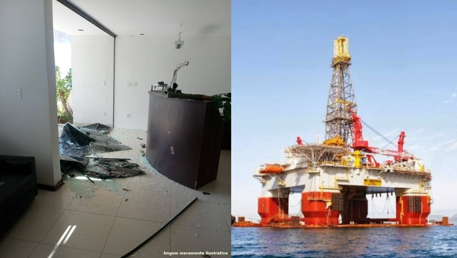 Empresa offshore em Macaé quebrada