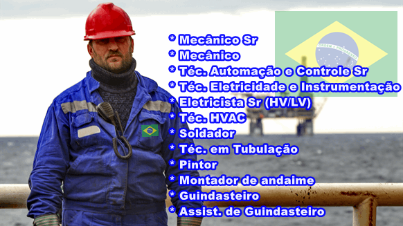 Offshore oil gas oil company vacantes proyectos