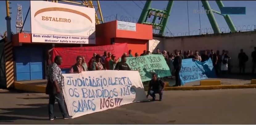 Niterói has demonstration