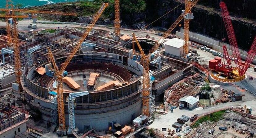 Planta de energía nuclear de uranio del gobierno de Brasil