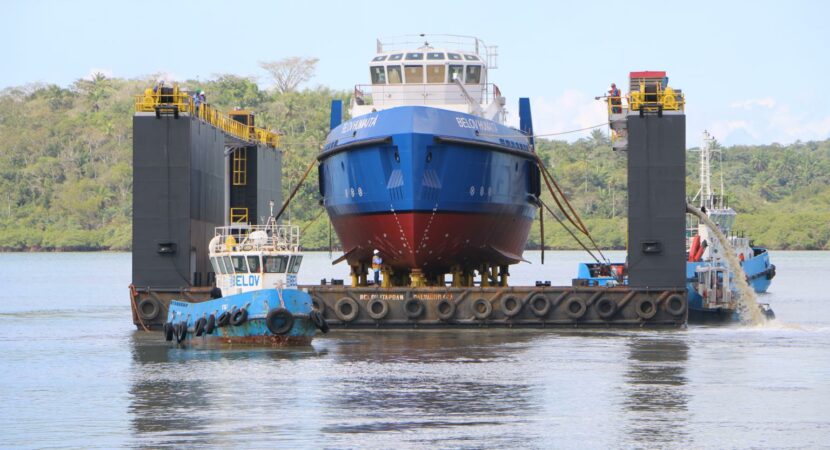 Bahia inaugurates the first and largest floating dock in the Northeast