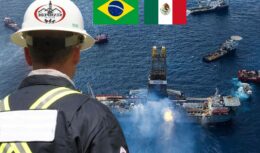 Brasileiros Golgo do México petróleo offshore empresas