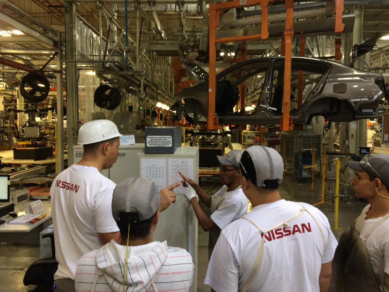 A semana inicia com vagas de emprego na multinacional japonesa fabricante de automóveis Nissan em suas fábricas do RJ, SP e PR