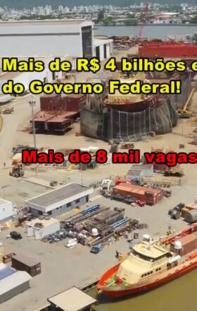 Itajaí, em Santa Catarina concentrará indústria de construção naval brasileira militar do Brasil