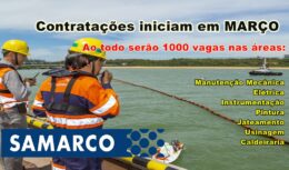 Empresas aceitam currículo para processo seletivo em manutenção de usina da Samarco no ES
