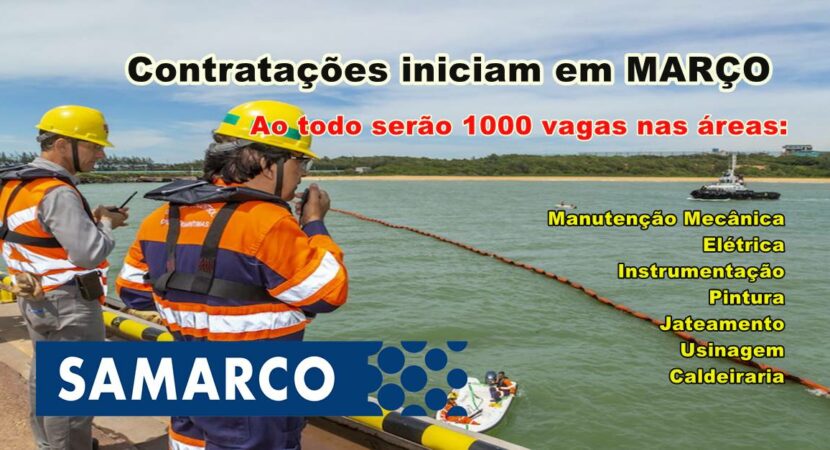 Empresas aceptan hoja de vida para proceso de selección en mantenimiento planta Samarco en ES