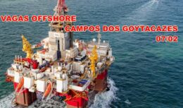 Muitas vagas de emprego para atender projetos offshore em empresa de perfuração