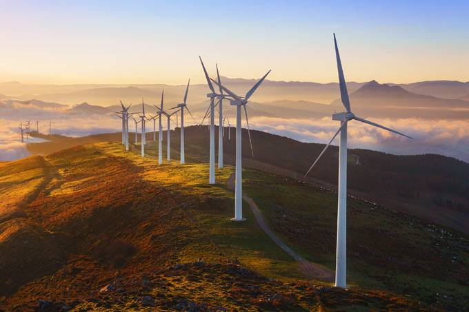 wind farms, power plants, energy