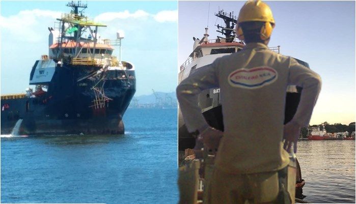 23 reparos naval Navio de apoio Batuira FPSO Petrobras Estaleiro Mauá Niteroi 13