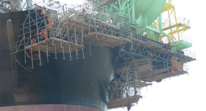 million dollar offshore scaffolding access