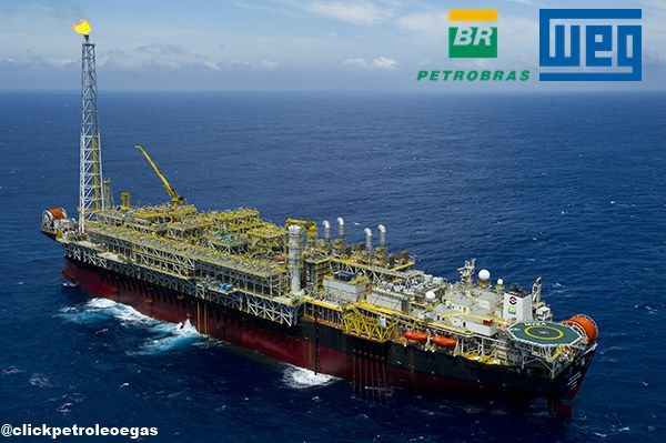 Petrobras WEG FPSO PLATAFORMAS MOTORES TURBO