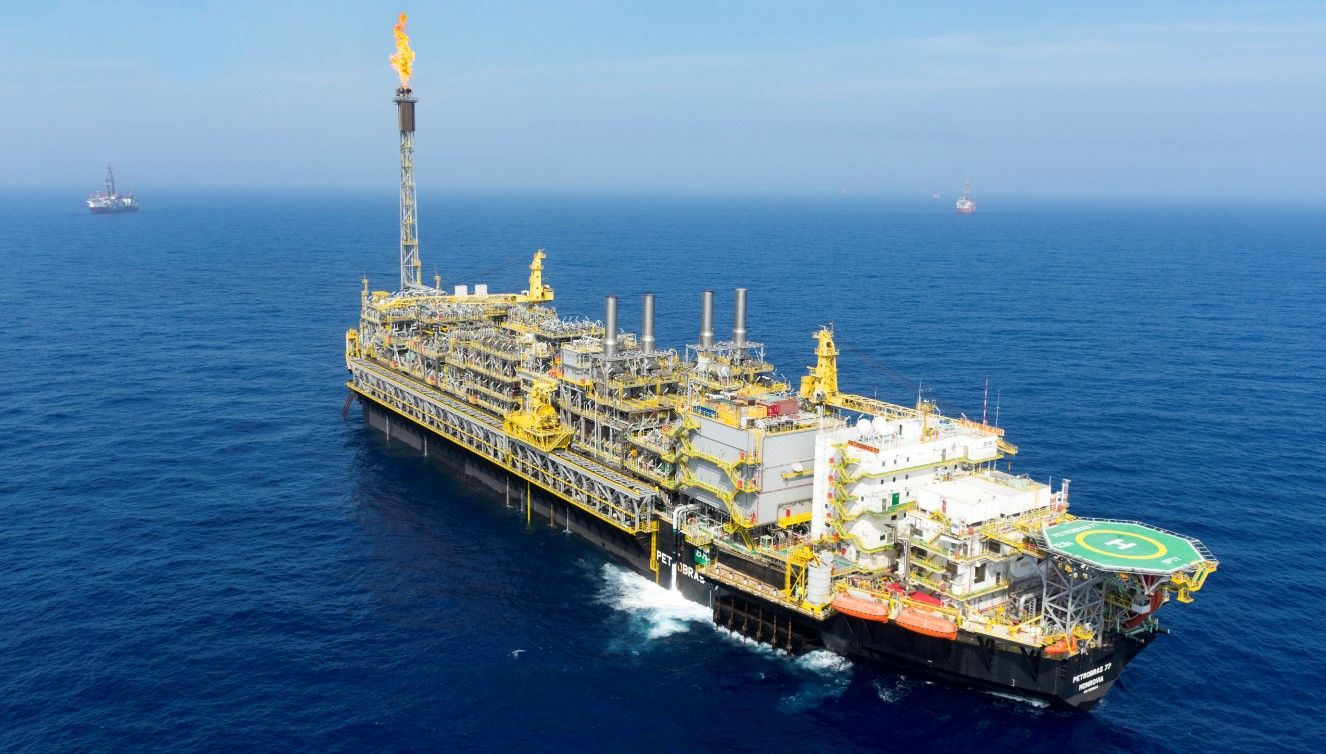 Petrobras alcança novo recorde de produção de petróleo no campo de Búzios, na Bacia de Santos