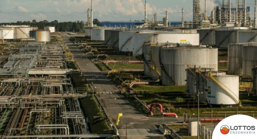 refinaria da Petrobras repar lottus engenharia