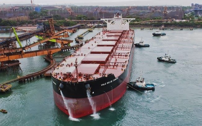 Vale expande exportações de minério de ferro para a China pelo Maranhão