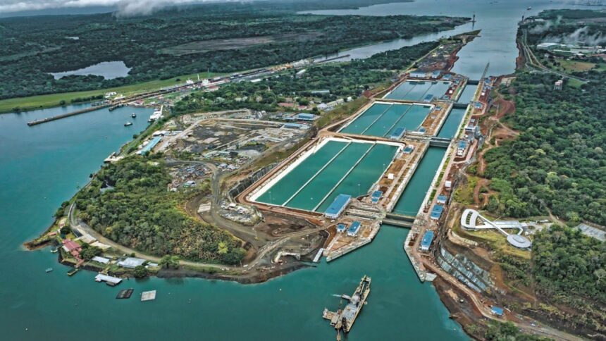 Reaquecimento do comércio global é demonstrado pela alta do fluxo de navios no Canal do Panamá