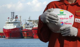 Petrobras Equinor Total embarcações navio offshore petrolífera