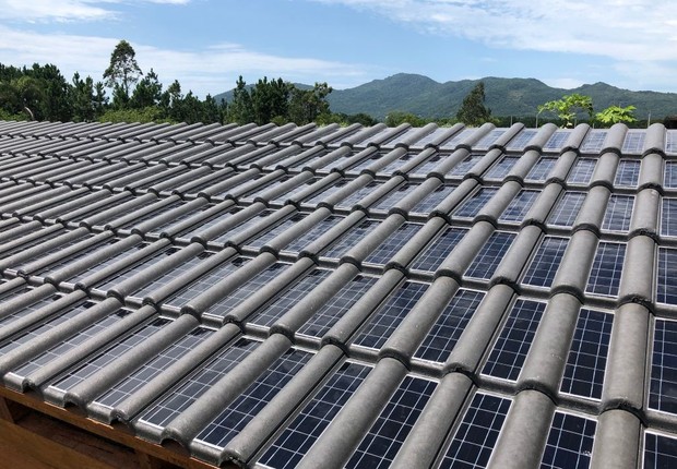 energia solar; telhas telhas fotovoltaicas; Eternit; Inmetro