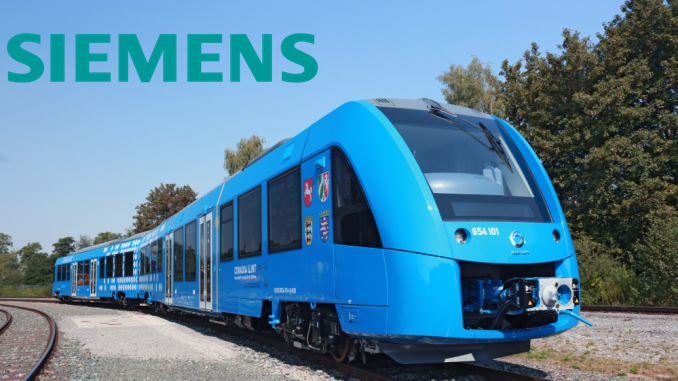 Hidrogênio Siemens trens