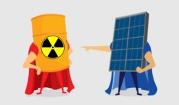 energia nuclear - energia solar