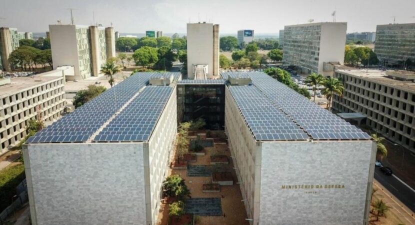 usina solar fotovoltaica da Esplanada dos Ministérios