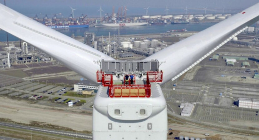 Turbina - energía eólica - offshore