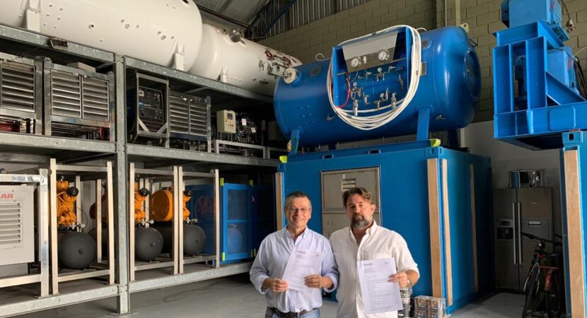 Offshore Locatudo contract hyperbaric chambers
