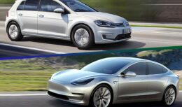 Volkswagen - Tesla - carros elétricos