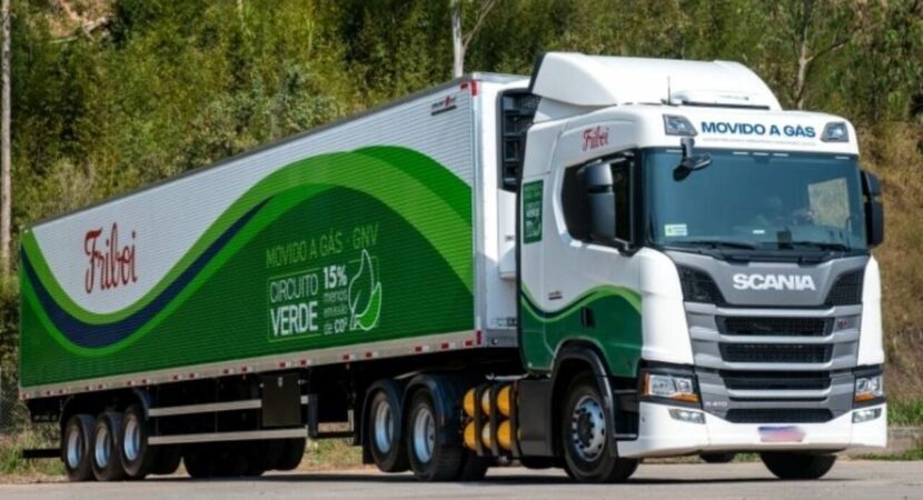 JBS - truck - natural gas