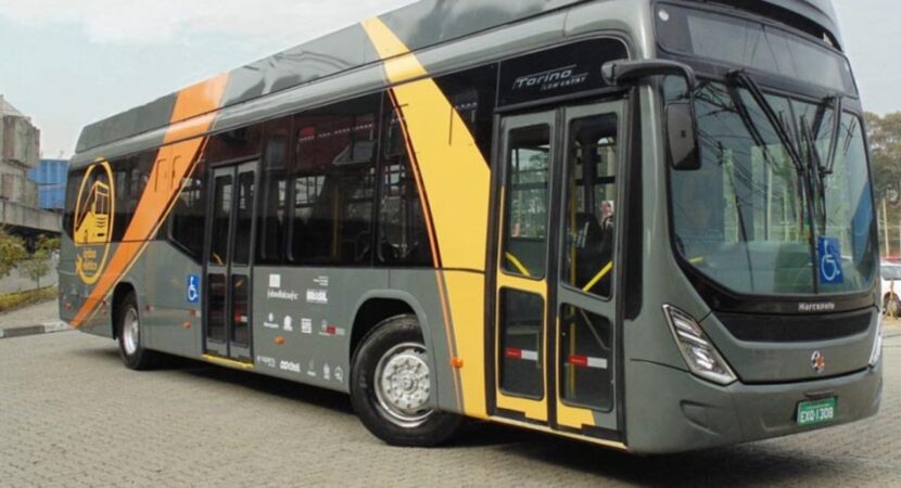Ônibus solar - WEG - combustível