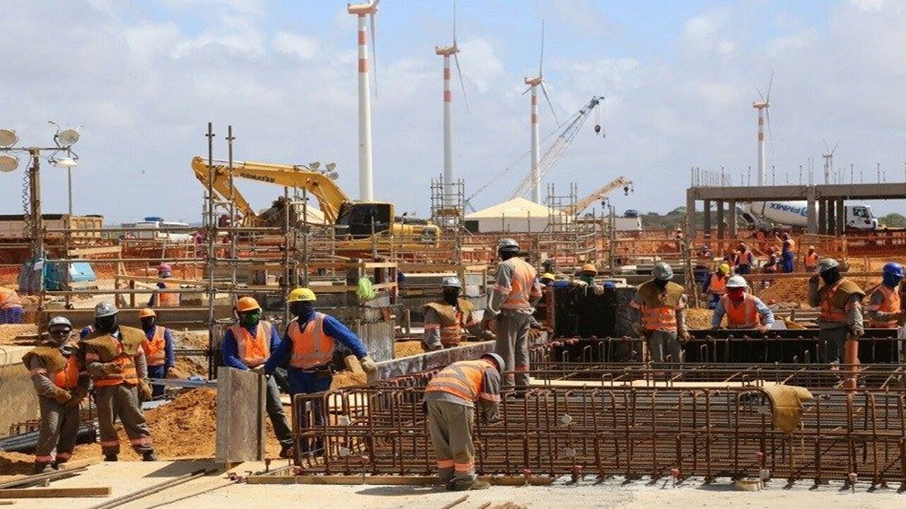 construção civil - emprego - minas gerais - vagas - obras