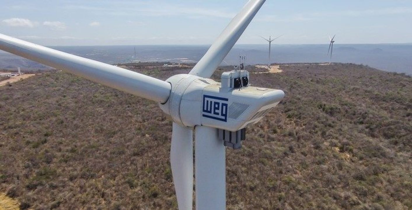 WEG - energia eólica - RN - aerogeradores