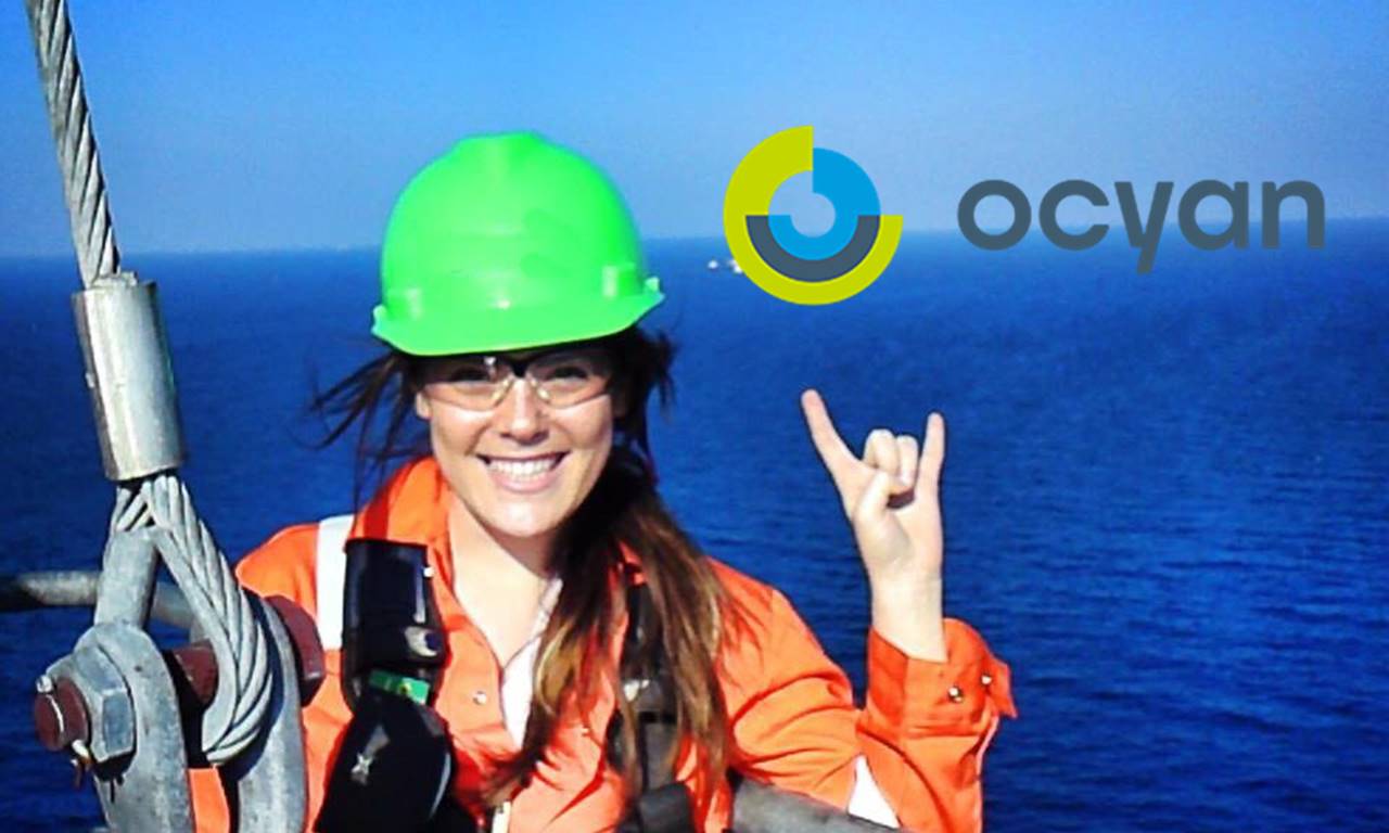 Mulheres Offshore Ocyan óleo e gás
