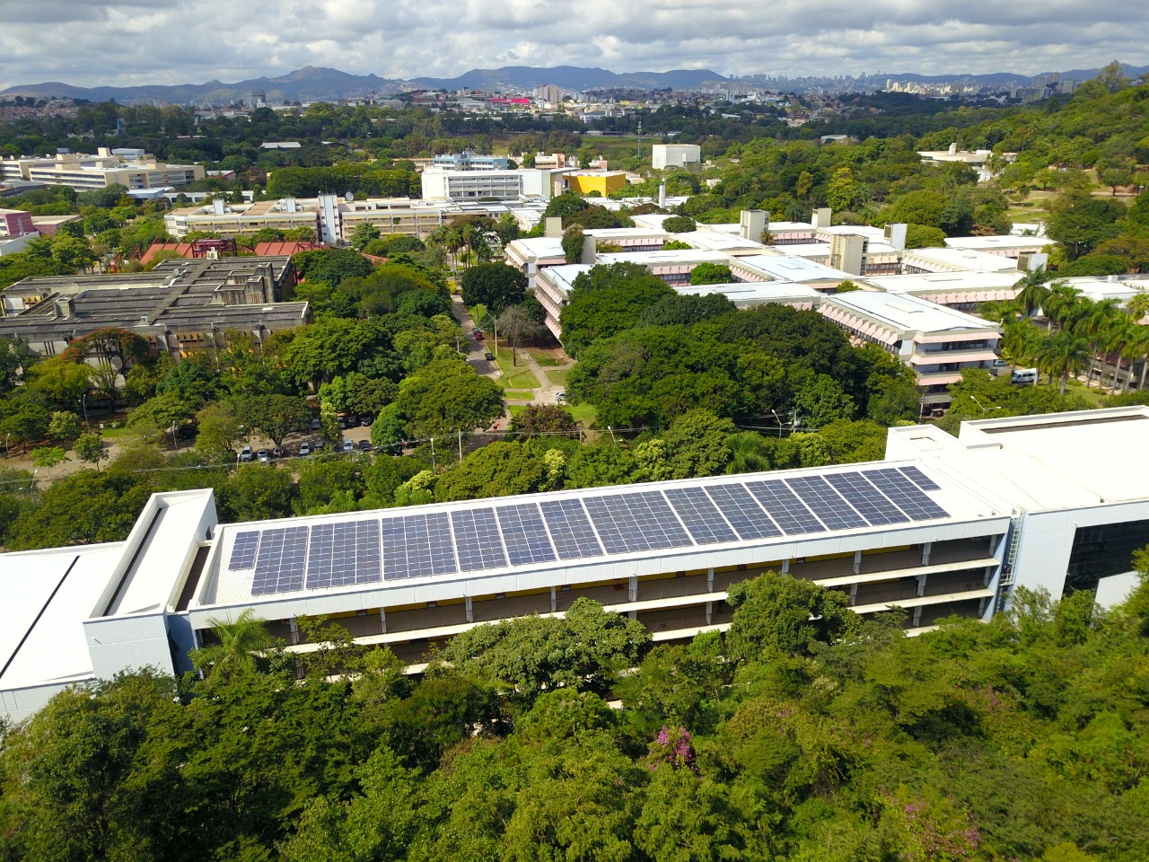 usina solar UFMG - UFV - energia solar