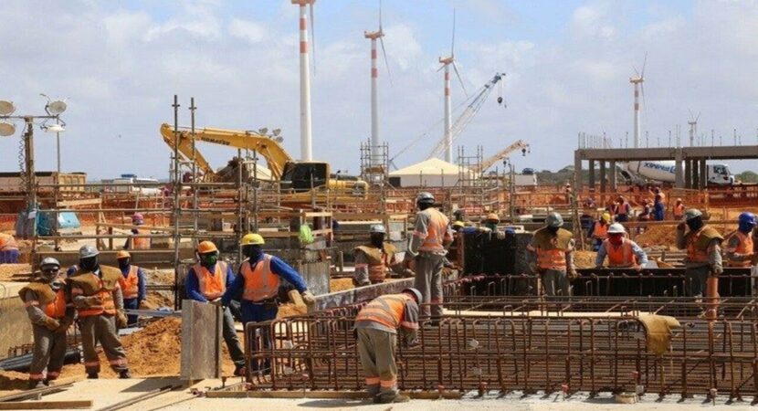 construcción civil - empleo - minas Gerais - vacantes - obras
