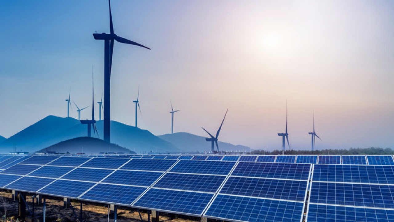 Renewable energy - power plant - solar energy - wind energy