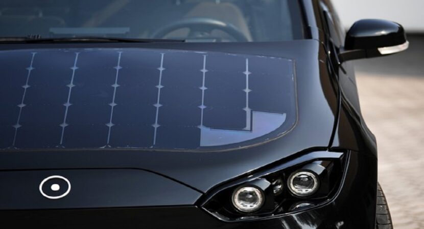carro elétrico - energia solar - bateria