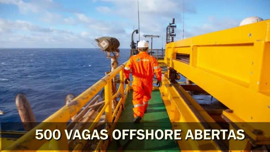 emprego - vagas offshore - petrobras - ocyan mexilhão - merluza - manutenção