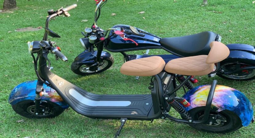motos elétricas - scooters - Alibaba - importar