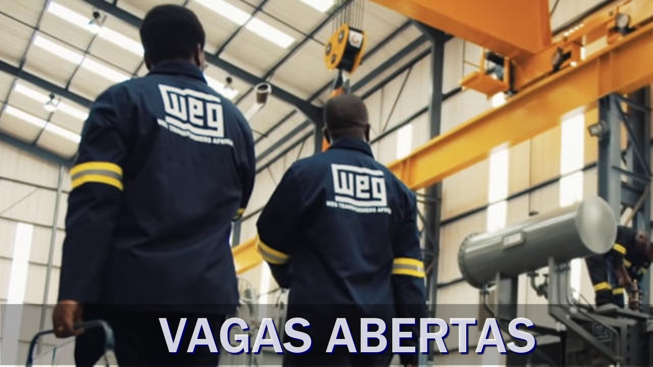 emprego - WEG - operador - produção - vagas - estágio - técnico - santa catarina - minas gerais - soldador - recepcionista - coordenador - analista