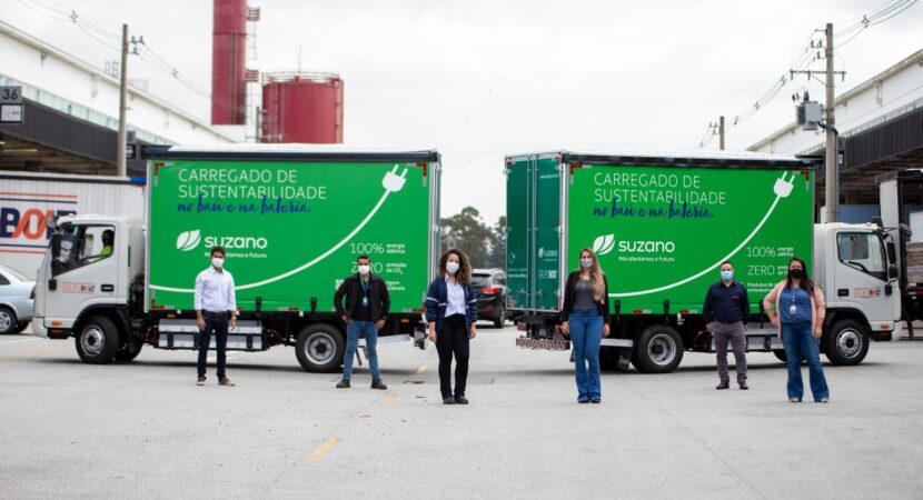 Suzano electric trucks - energy
