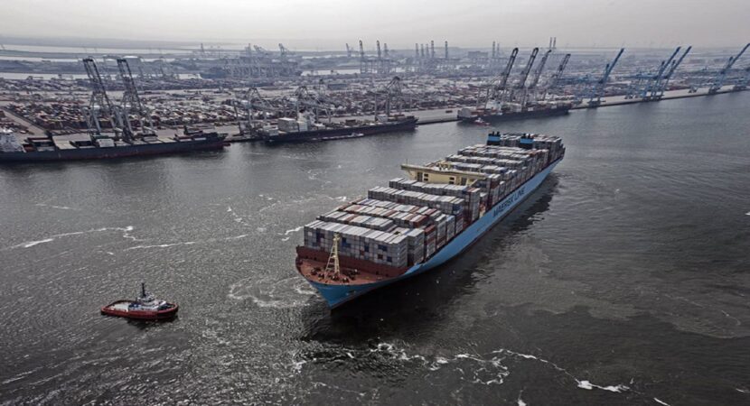 Maersk - Hiunday - carbono - navio - Porta-contêiner